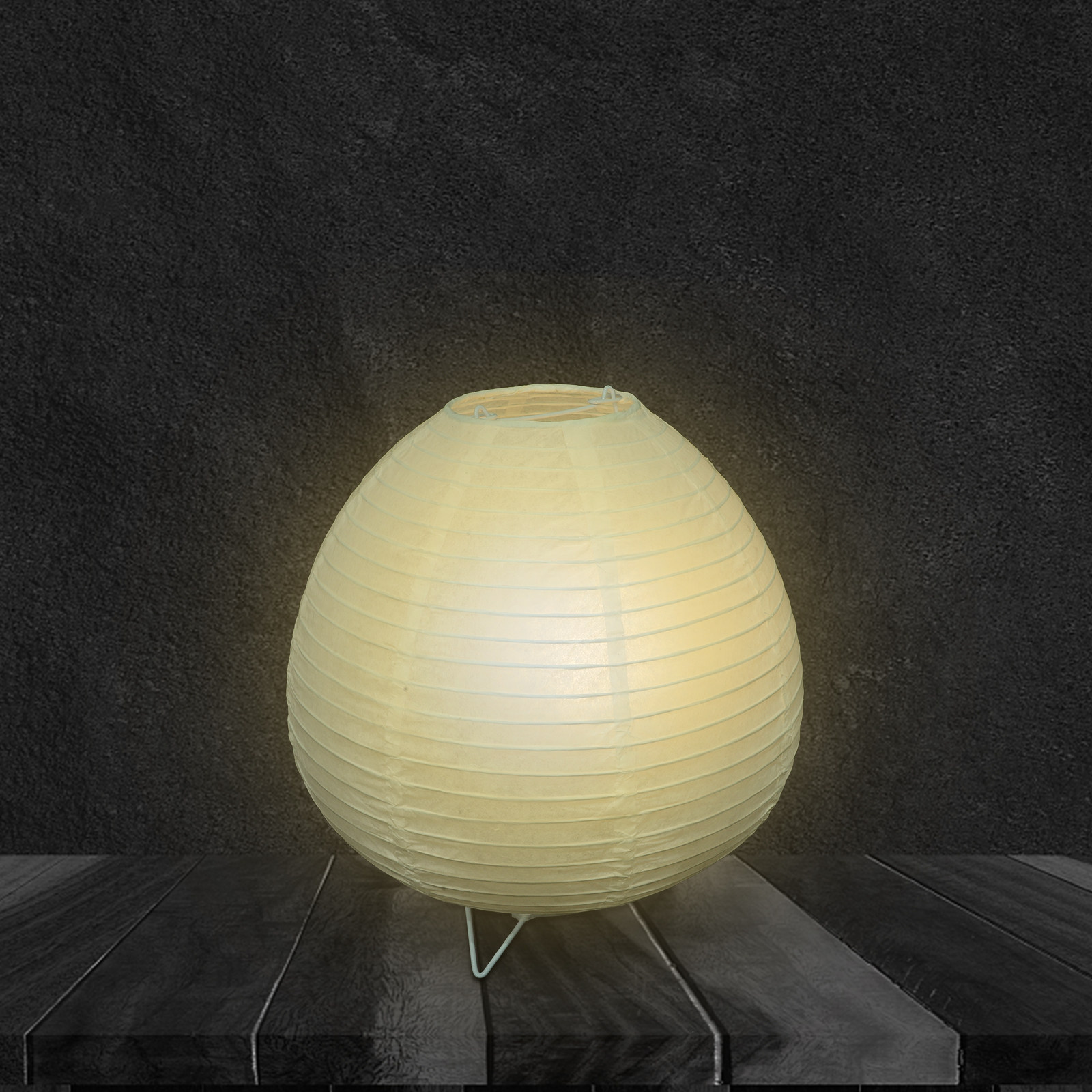 Rice Paper Lamp Shade with Met - Decor Lighting Solution avis et prix
