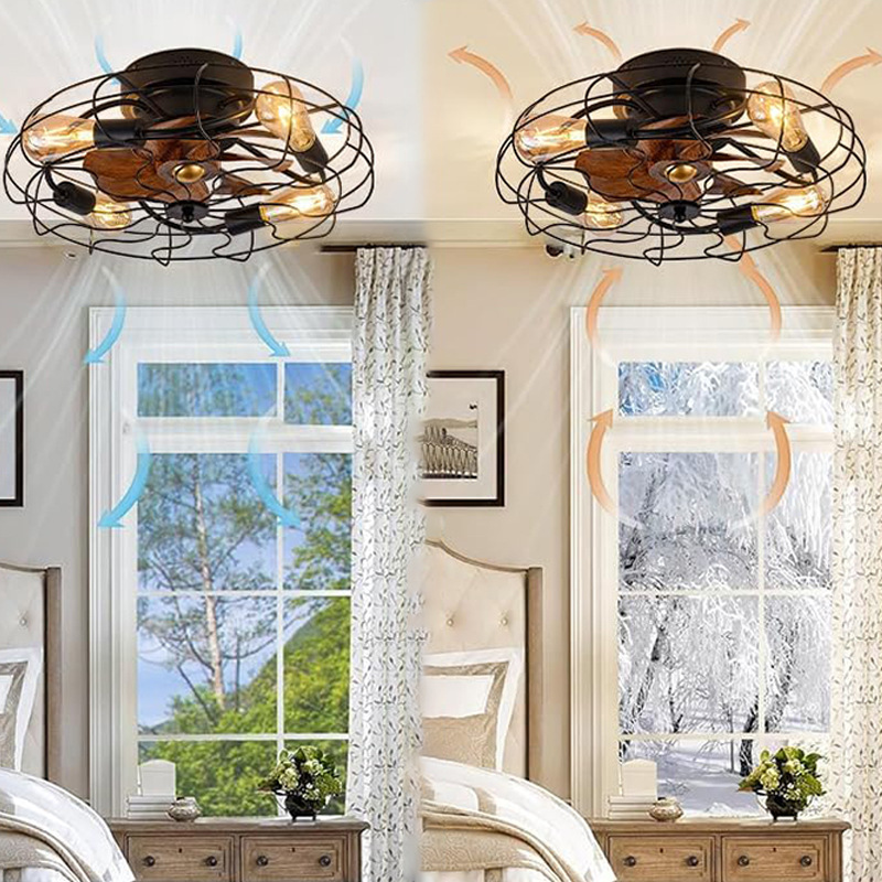 Industrial Retro Fan Light wit - Decor Lighting Ceiling Fans avis et prix