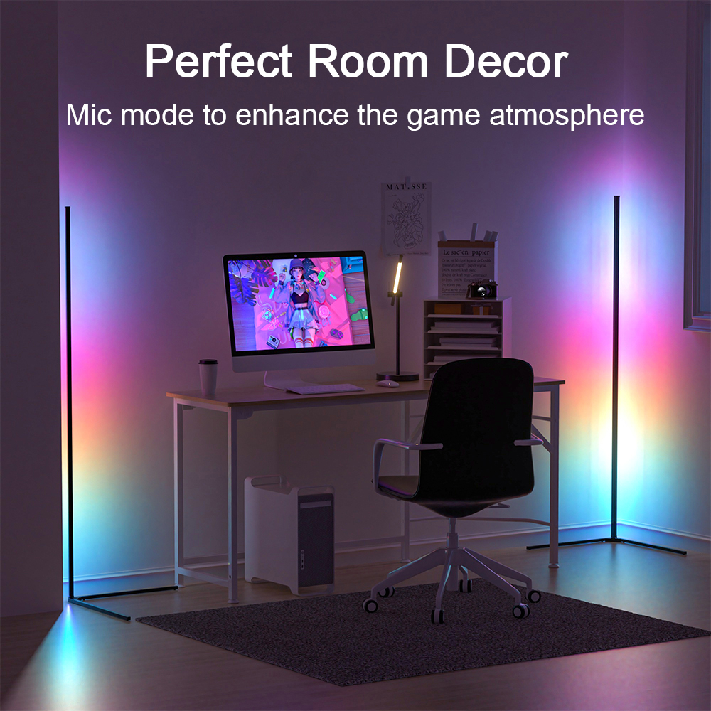 RGB LED Floor lamp Indoor Home - Floor Lamp Tripod avis et prix