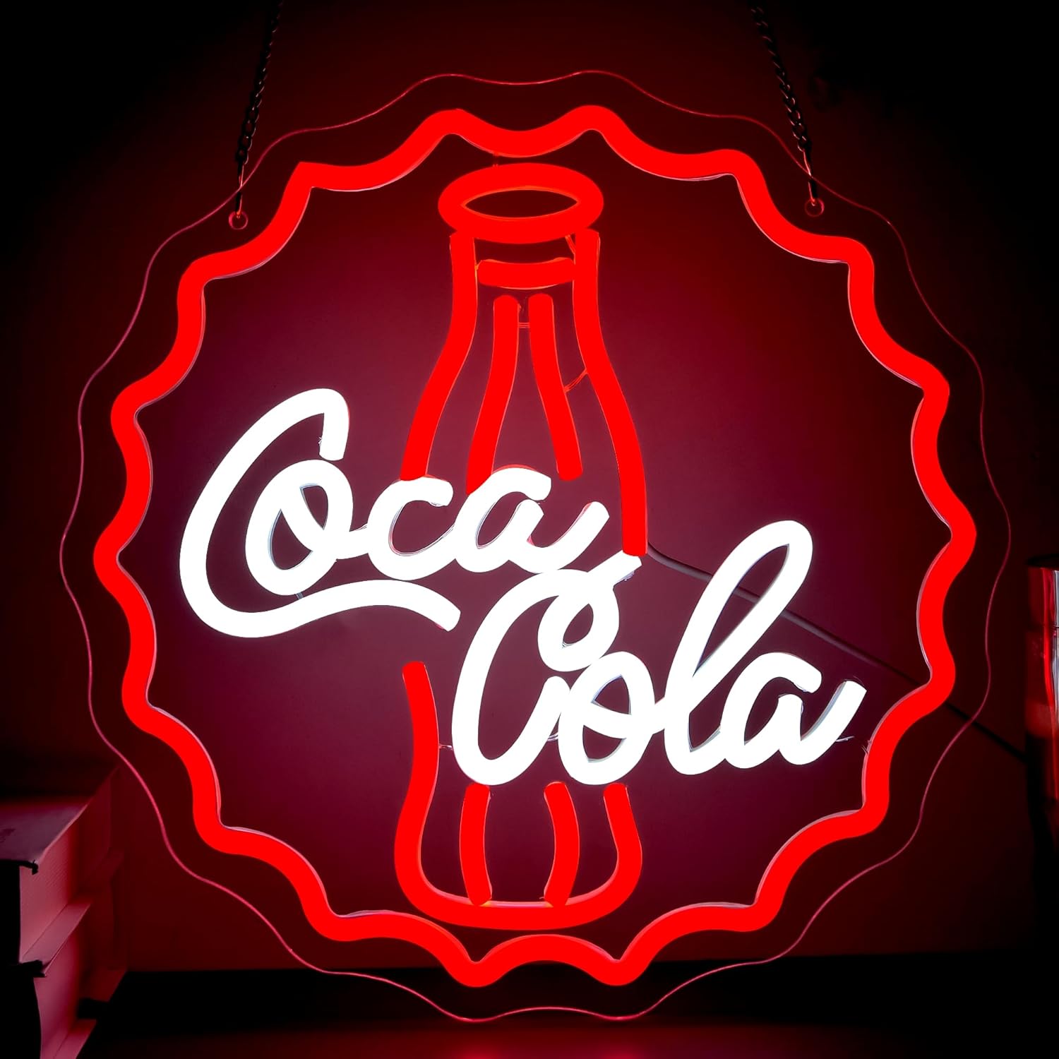 Cola Neon Sign Art Wall Light  - Restaurant Lighting Decoration avis et prix