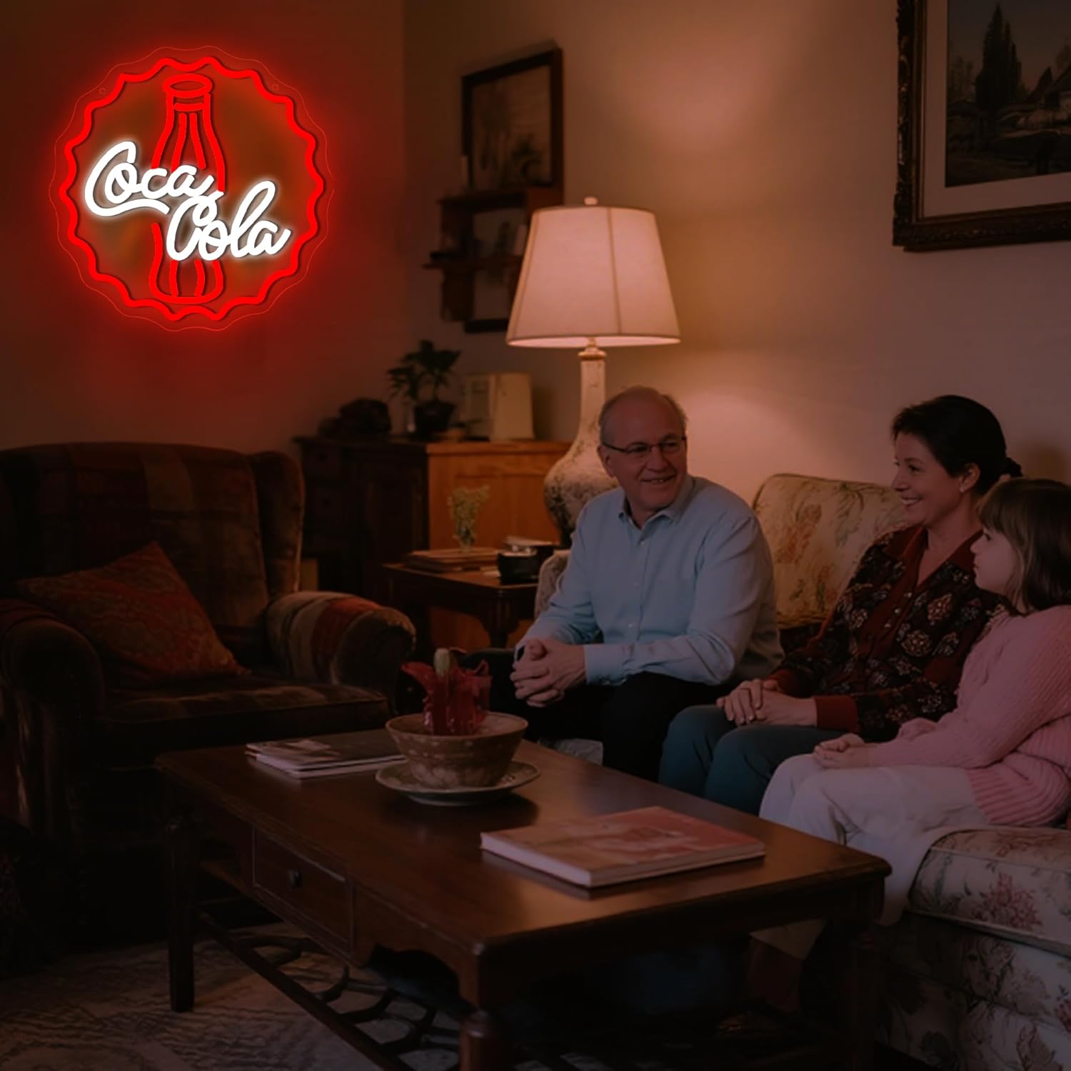 Cola Neon Sign Art Wall Light  - Restaurant Lighting Decoration avis et prix