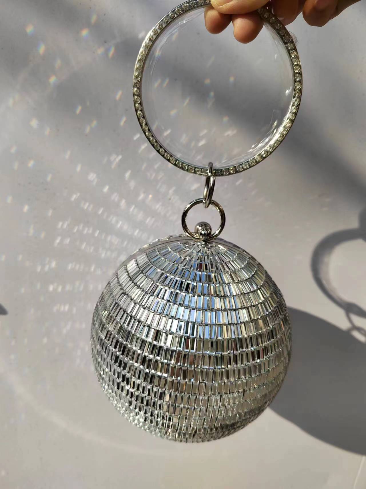 2025 High End Purse Silver Dis - Disco Ball Mirror avis et prix