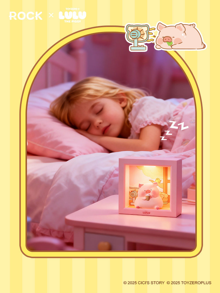 For Fans Toy Lulu Pig Night Li - Decor Lighting Fans avis et prix
