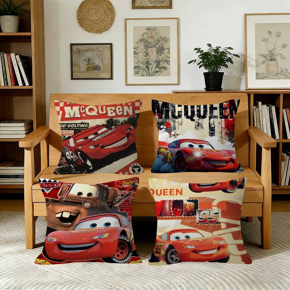 Pillow Cushion Cover Pillowcas - Lighting Mcqueen Decor avis et prix