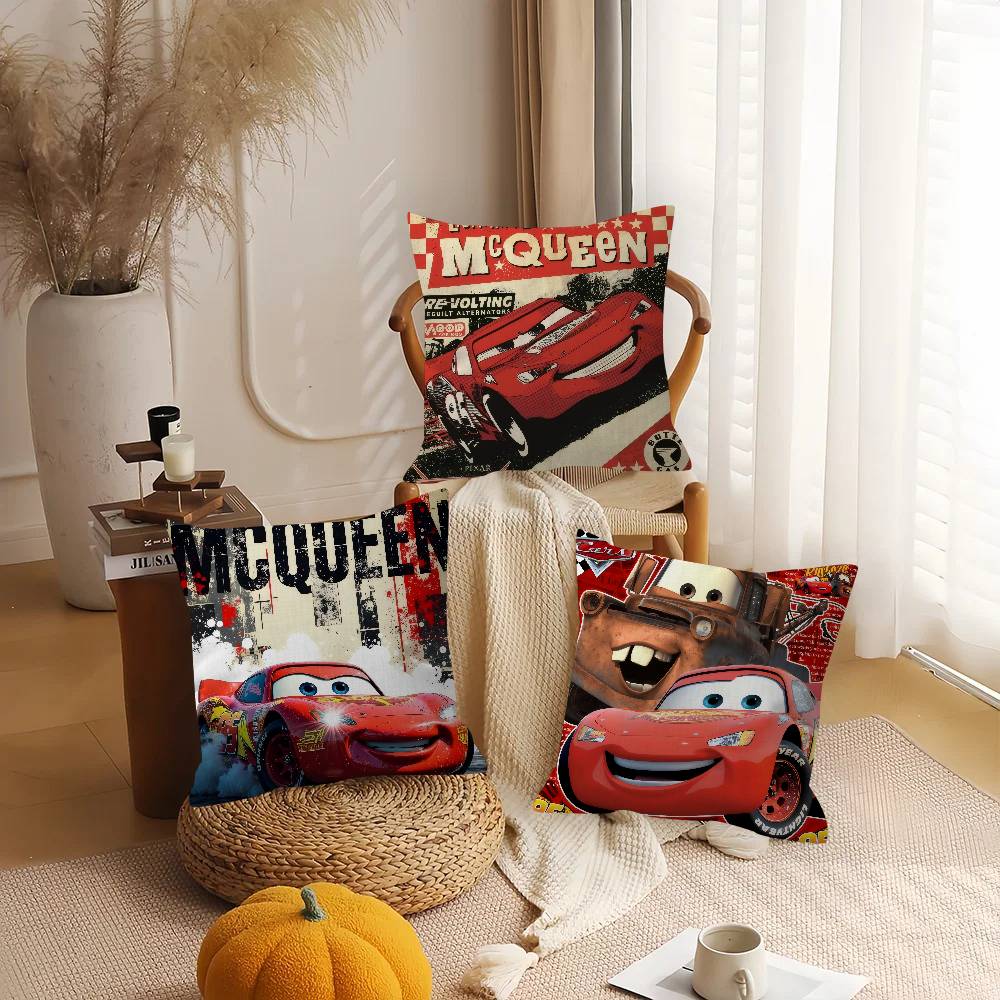 Pillow Cushion Cover Pillowcas - Lighting Mcqueen Decor avis et prix