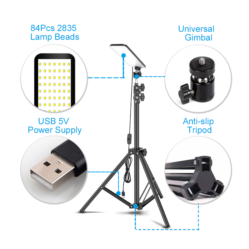 Portable Camping Light LED Sel - Floor Lamp Tripod avis et prix