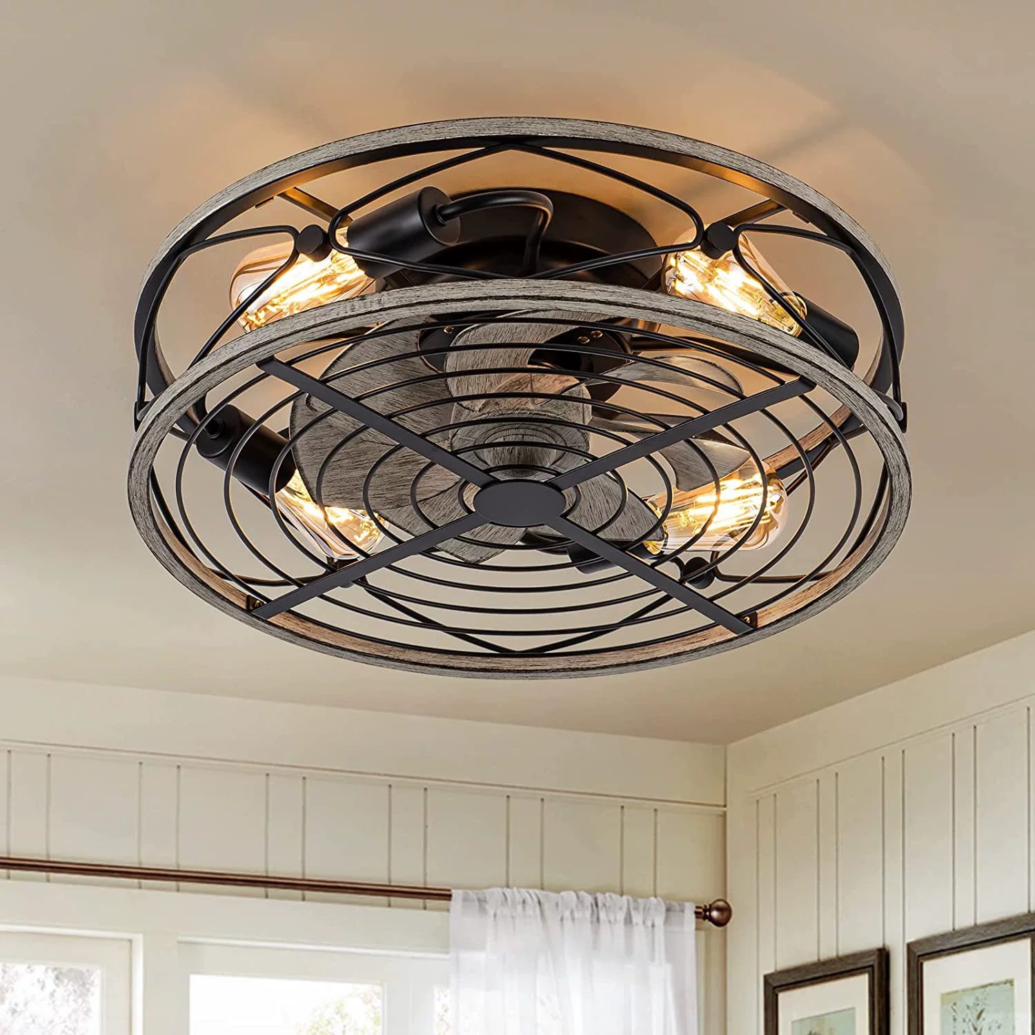 Smart Ceiling Fan Fans With Li - Decor Lighting Fans avis et prix