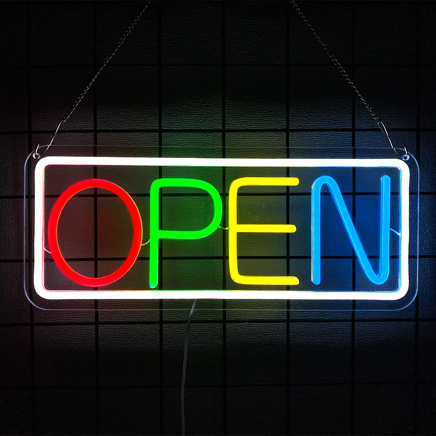 Open Series Neon Sign For Wall - Lighting Decor Store avis et prix