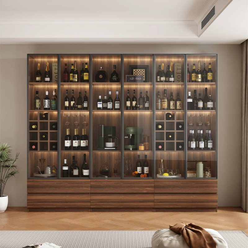 Home Living room glass display - Furniture Lighting & Decor Magazine avis et prix