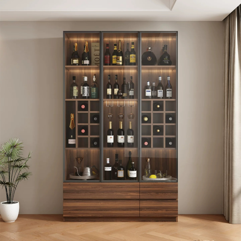 Home Living room glass display - Furniture Lighting & Decor Magazine avis et prix