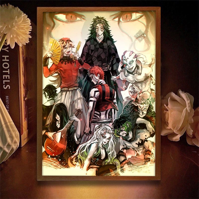 Demon Slayer Action Figures Li - Lighting Room Decor Photo avis et prix