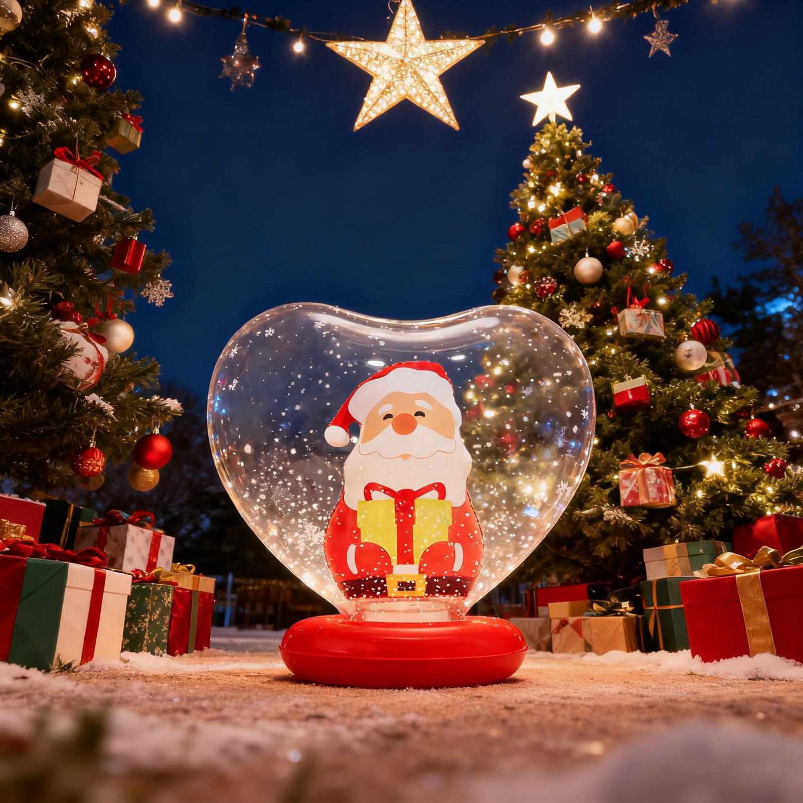 Giant Inflatable Christmas Bal - Up Lighting Decor avis et prix