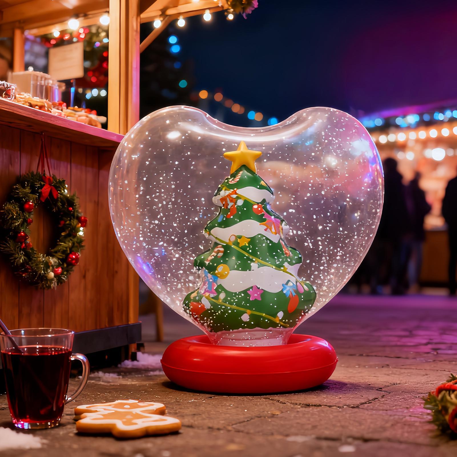 Giant Inflatable Christmas Bal - Up Lighting Decor avis et prix
