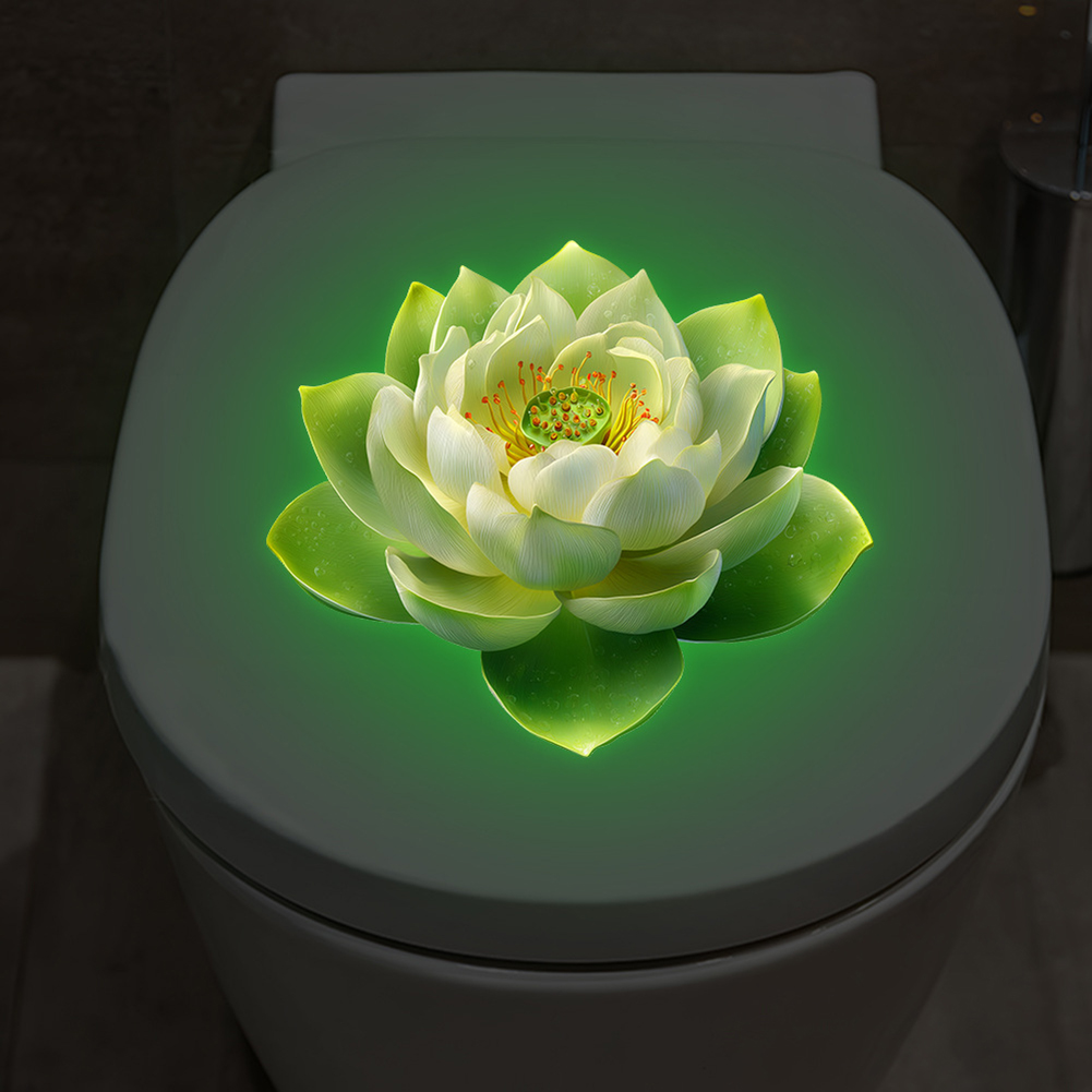 Glow in the Dark Lotus Toilet  - Lighting Decor Rentals avis et prix