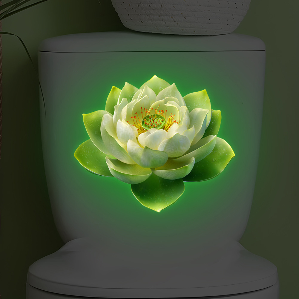 Glow in the Dark Lotus Toilet  - Lighting Decor Rentals avis et prix