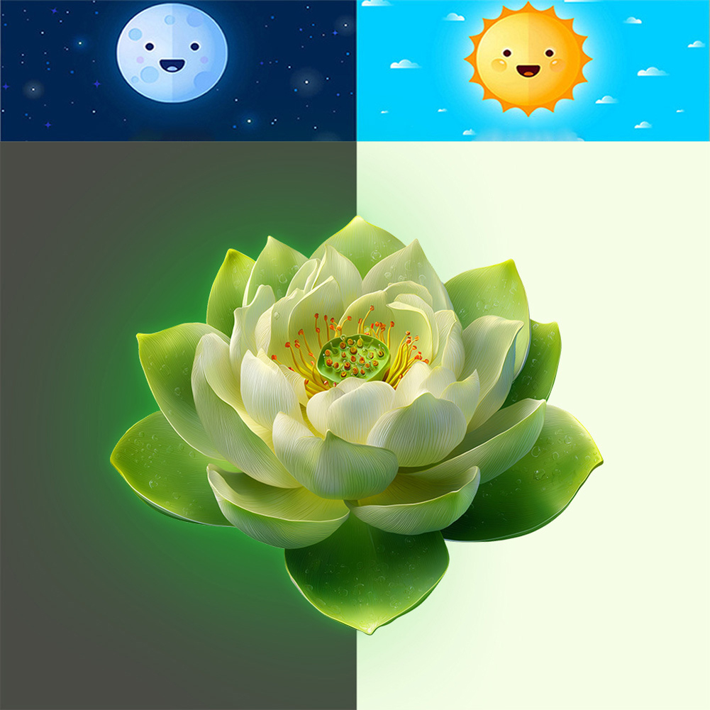 Glow in the Dark Lotus Toilet  - Lighting Decor Rentals avis et prix
