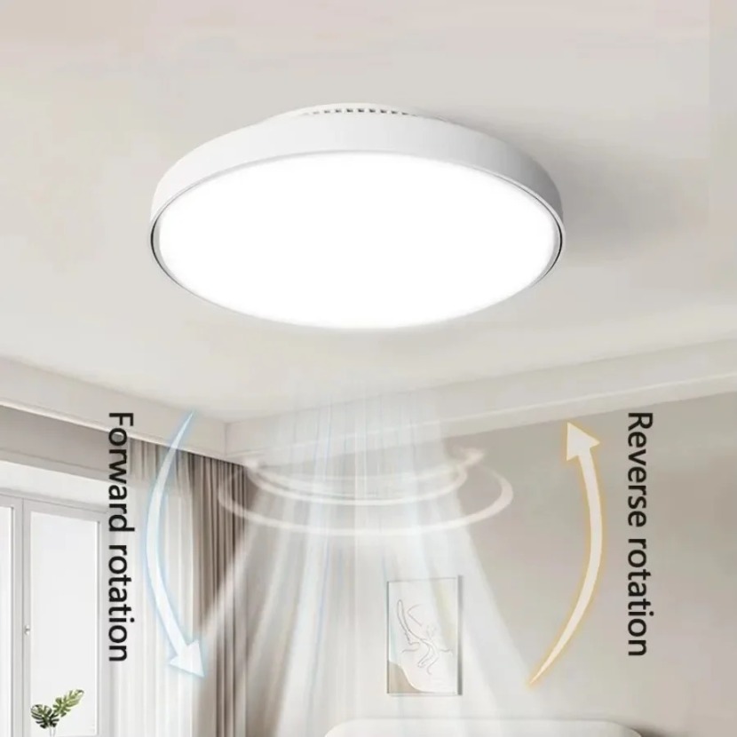New Walnut Invisible Bladeless - Decor Lighting Ceiling Fans avis et prix