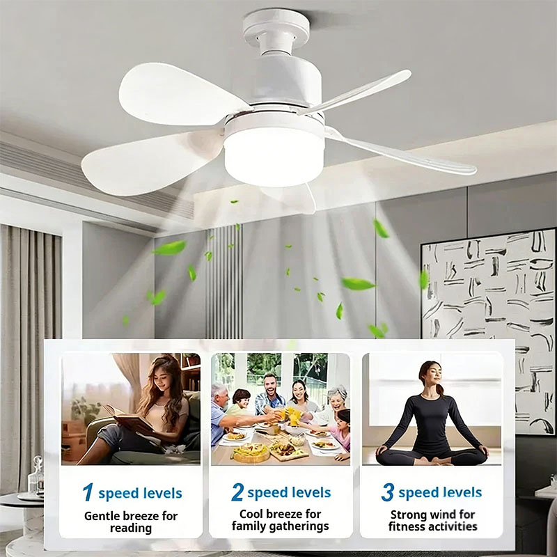 E27 Screw Ceiling Fan Light wi - Decor Lighting Ceiling Fans avis et prix