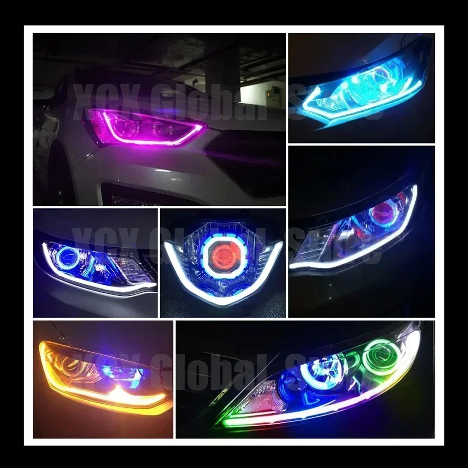 12V DRL Car LED Daytime Runnin - Lampu Lighting Decor avis et prix