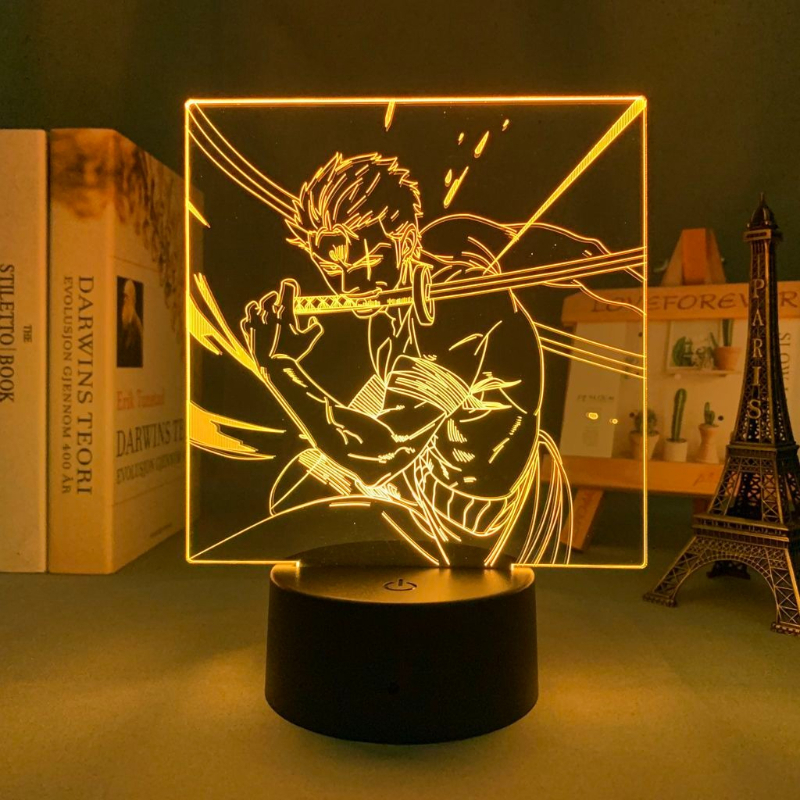 One Piece Roronoa Zoro Anime C - Lighting Decor Items avis et prix