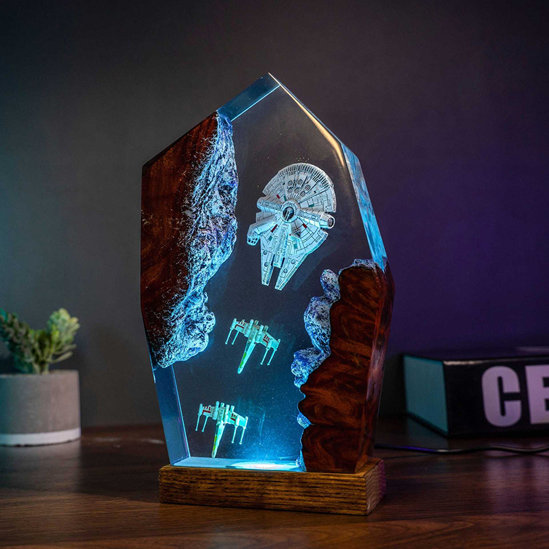 Table Resin Lamp Universe War  - Lighting Table Decor avis et prix