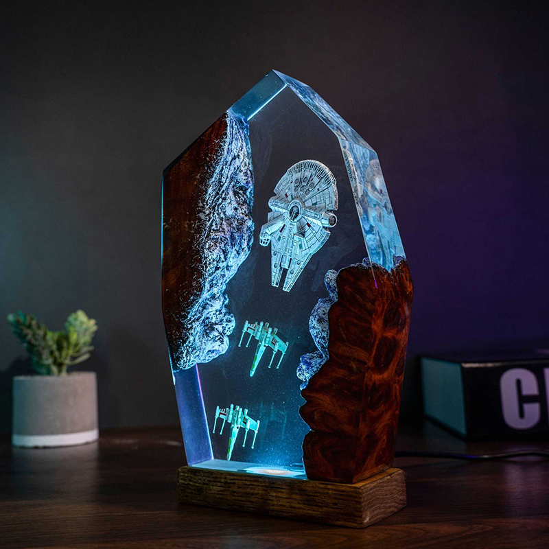 Table Resin Lamp Universe War  - Lighting Table Decor avis et prix