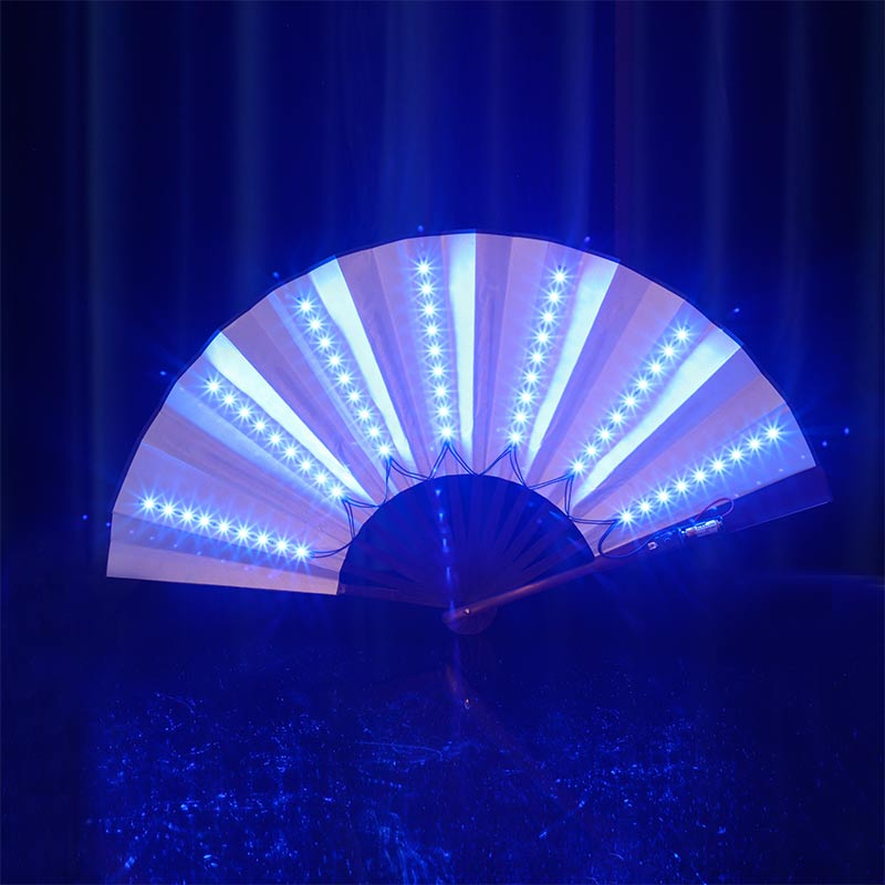 Folding Hand Fan With Led Ligh - Decor Lighting Fans avis et prix