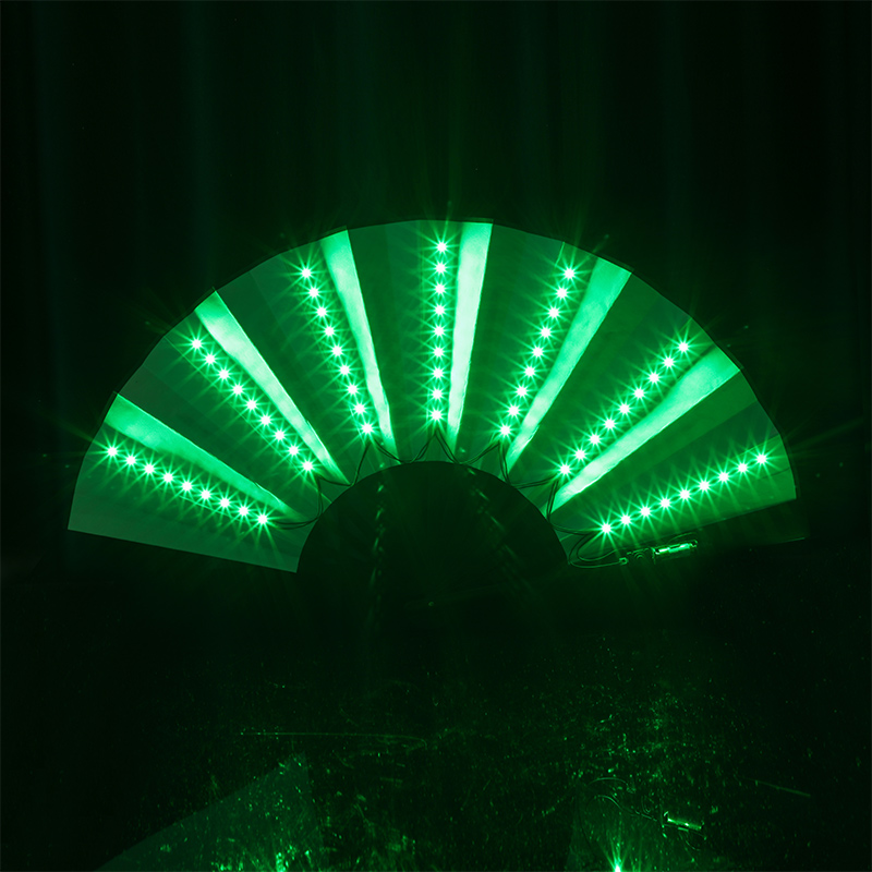 Folding Hand Fan With Led Ligh - Decor Lighting Fans avis et prix