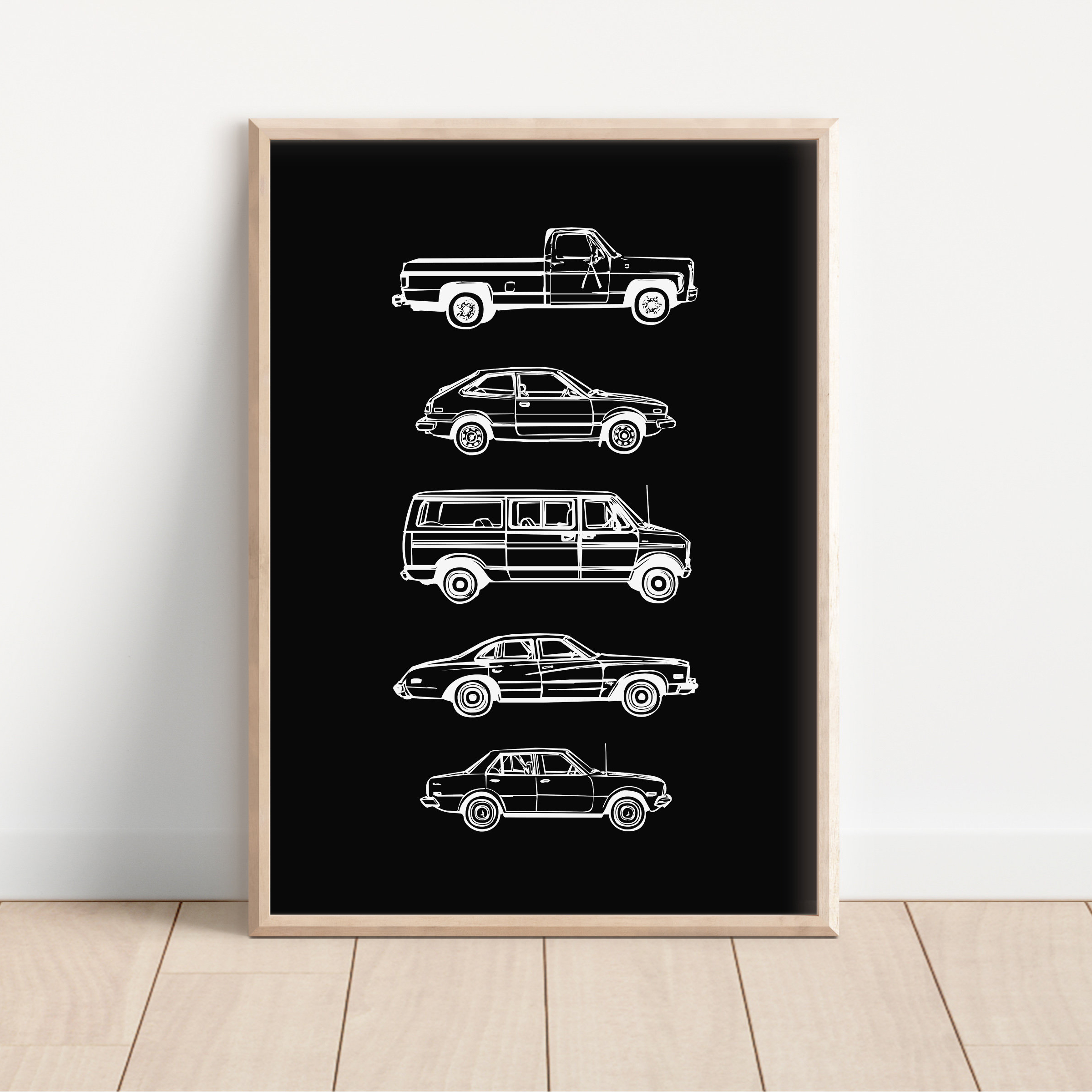 Retro Car Lightning Boys Rule  - Lighting Mcqueen Decor avis et prix