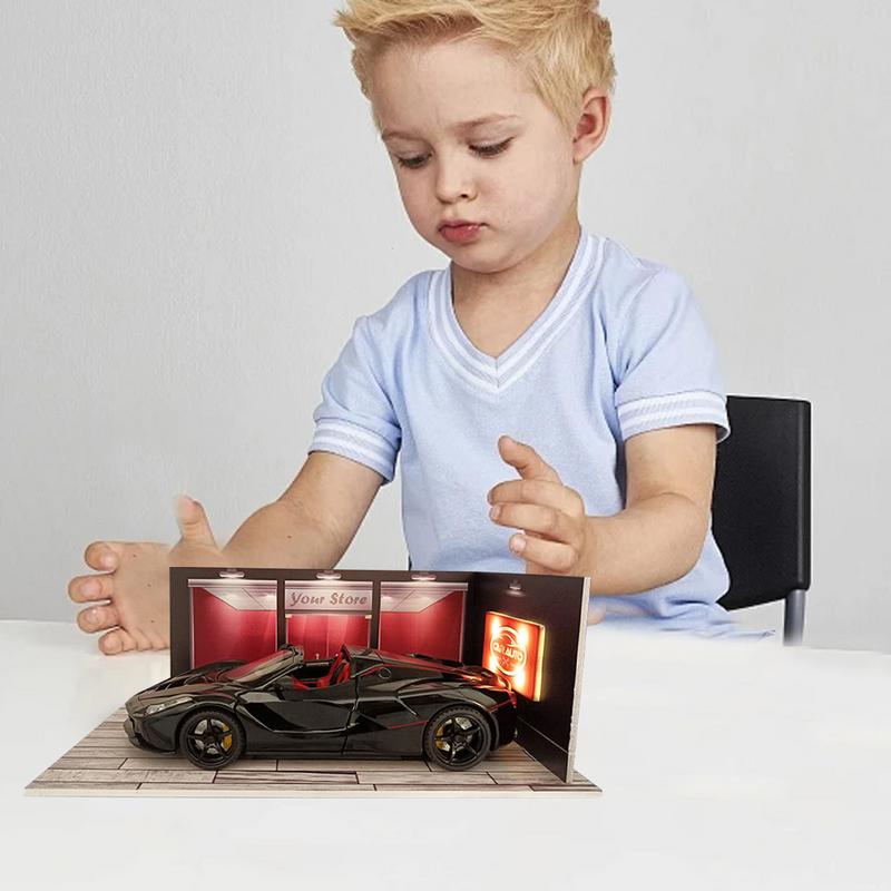 1:24 Scale Diecast Parking Gar - Garage Lighting Decor avis et prix
