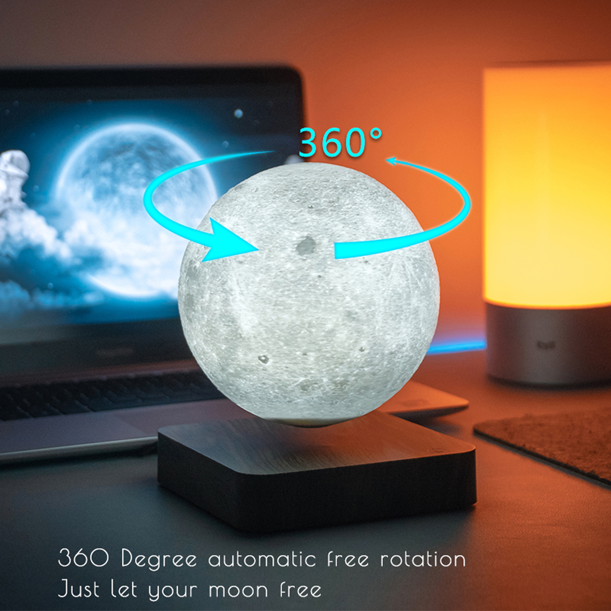 Minimalism Magnetic Levitation - Lighting Table Decor avis et prix