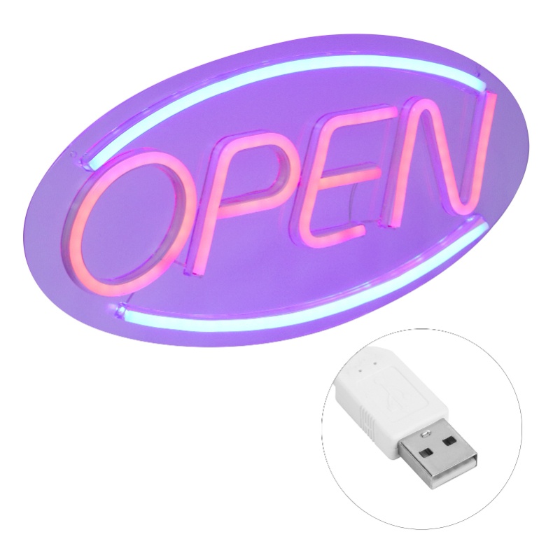 LED Open Sign Light USB Powere - Lighting Decor Store avis et prix