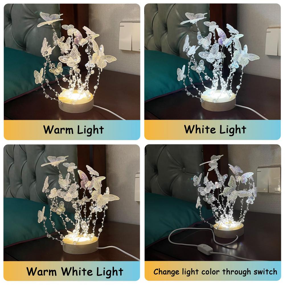 DIY Butterfly Night Light Set  - Up Lighting Decor avis et prix