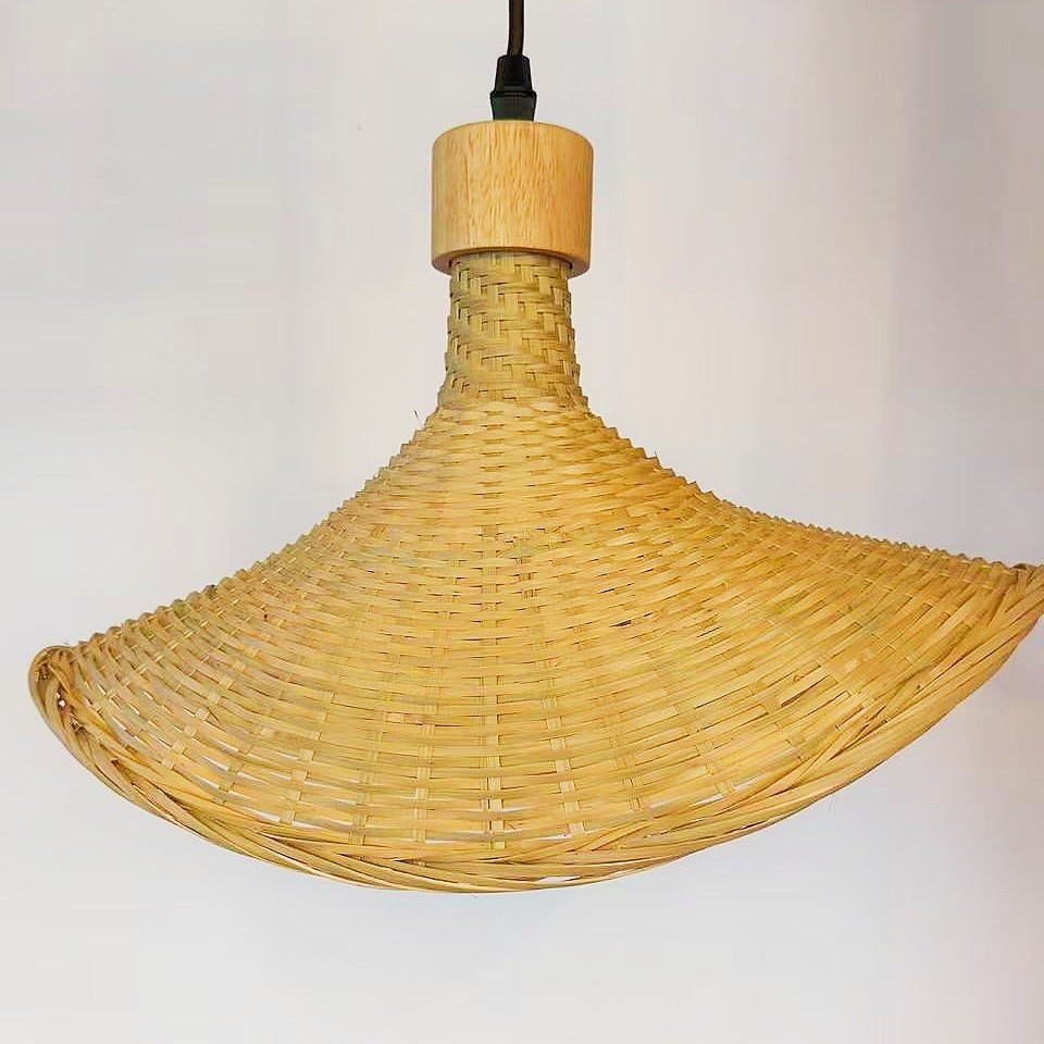 New Chinese Zen Bamboo Woven P - Lighting Decor Rentals avis et prix