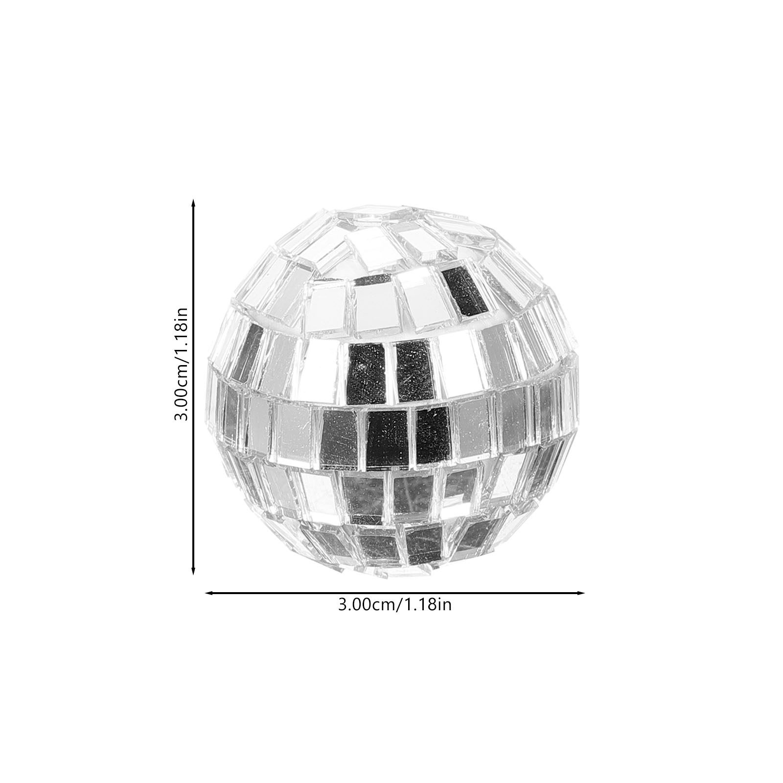 12Pcs Silver Hanging Mirror Di - Disco Ball Mirror avis et prix
