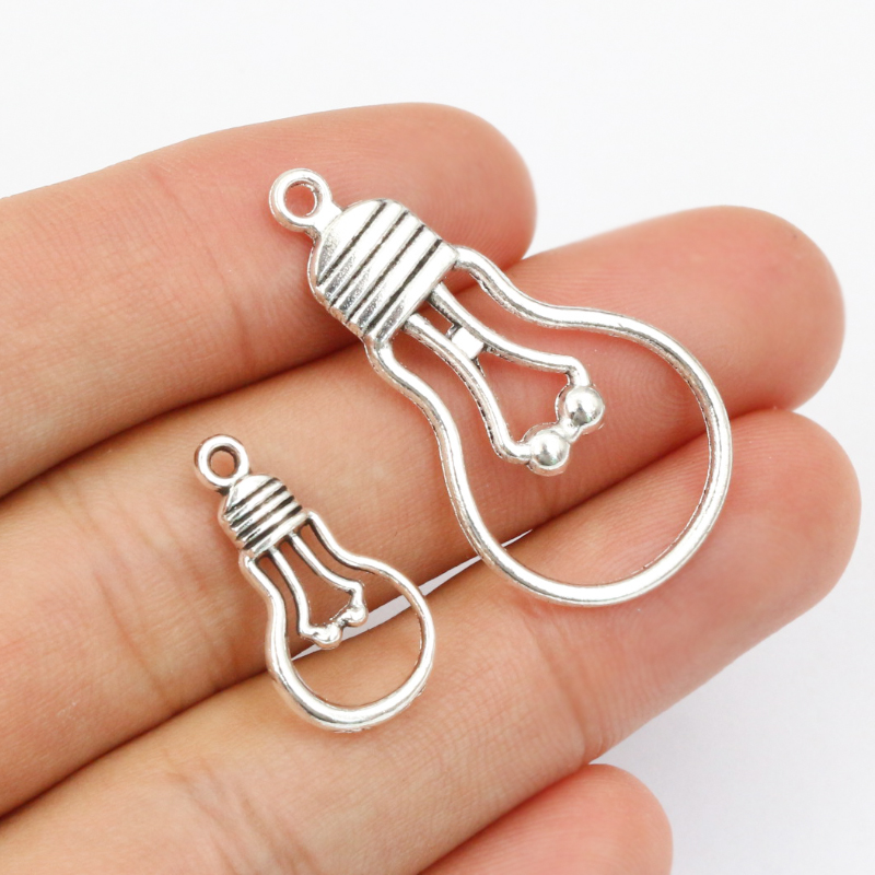 20pcs Light Bulb Charms Pendan - Pendant Light Shade avis et prix