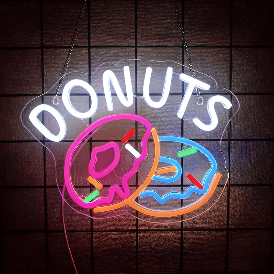 Donuts Led Neon Sign, Used For - Lighting Decor Store avis et prix