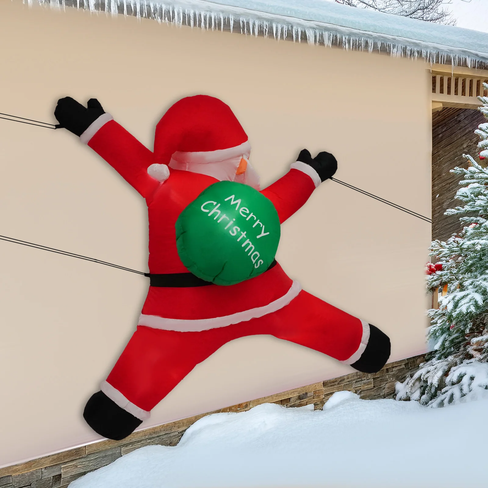 6ft Hanging Christmas Inflatab - Up Lighting Decor avis et prix