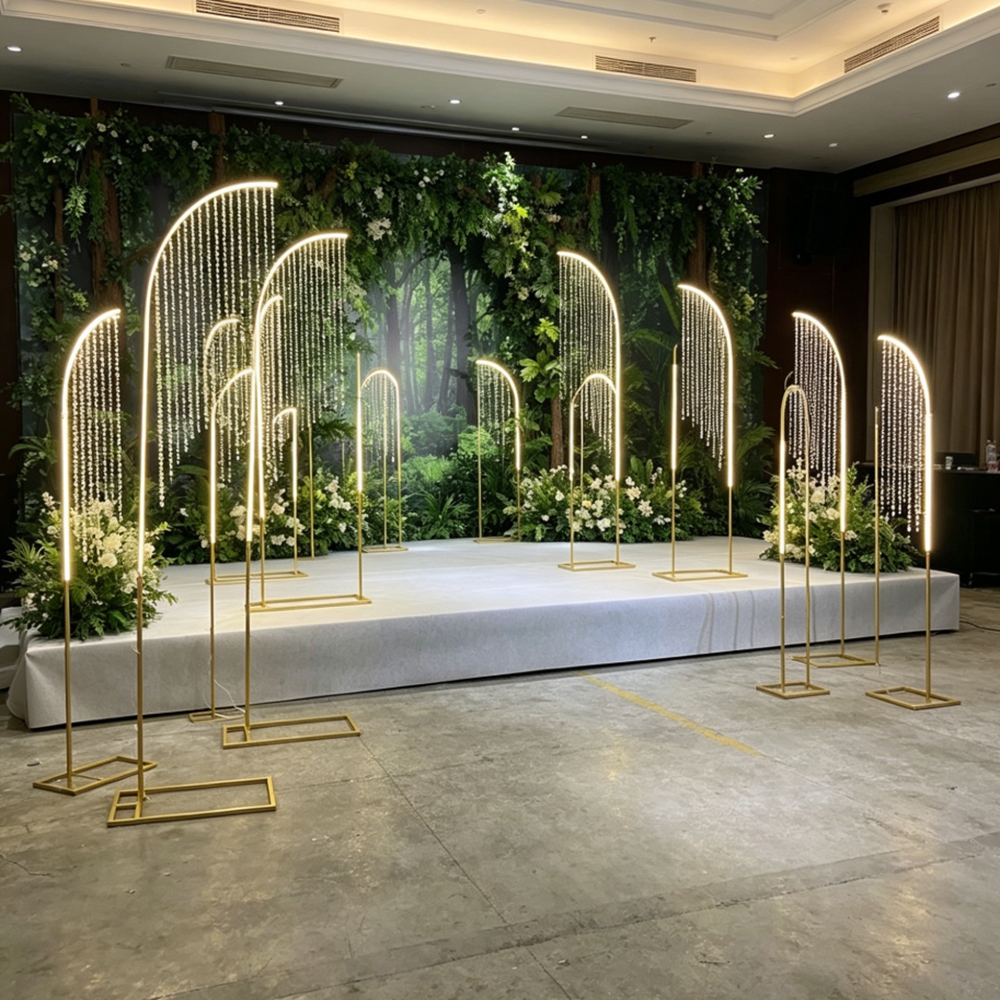 4pcs 270 280 290 cm  Custom LE - Lighting Decor Rentals avis et prix
