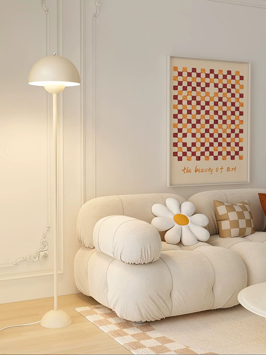 Minimalist Cream-Style Floor L - Floor Lamp Tripod avis et prix