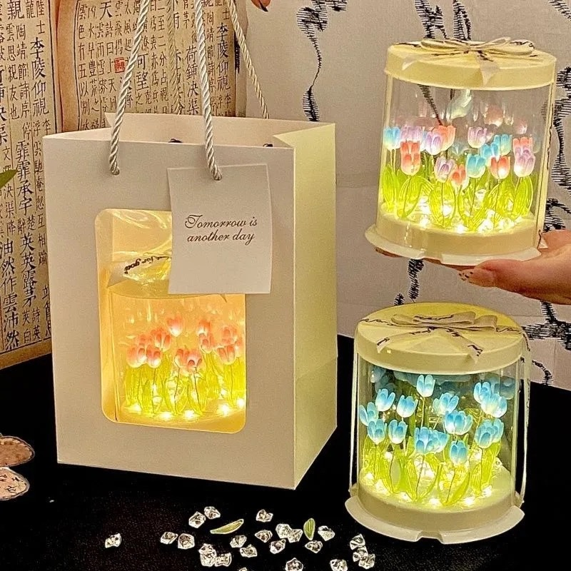 DIY Tulip Lamp Simulation Flow - Lighting Table Decor avis et prix