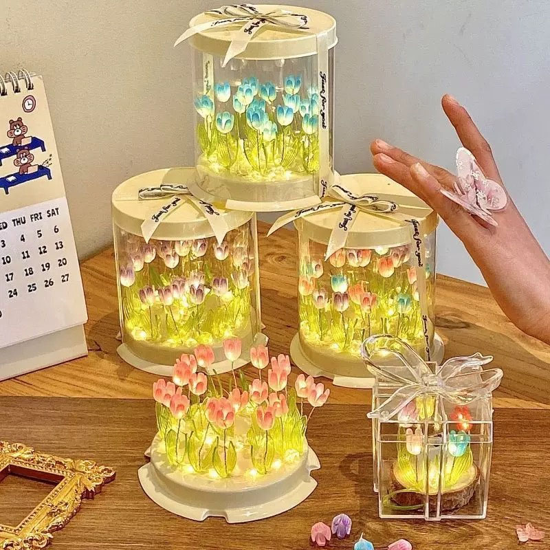 DIY Tulip Lamp Simulation Flow - Lighting Table Decor avis et prix