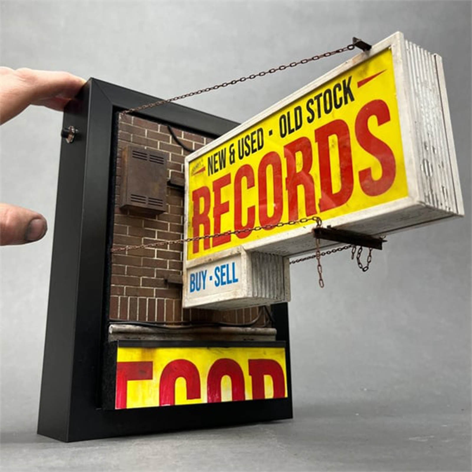 Retro Record Store Wall Light  - Lighting Decor Store avis et prix
