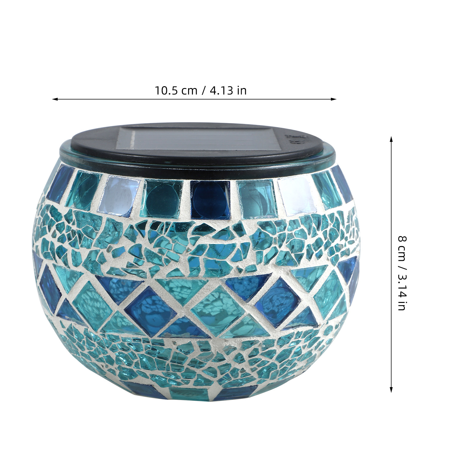 Mosaic Light Solar Glass Decor - Decor Lighting Solution avis et prix