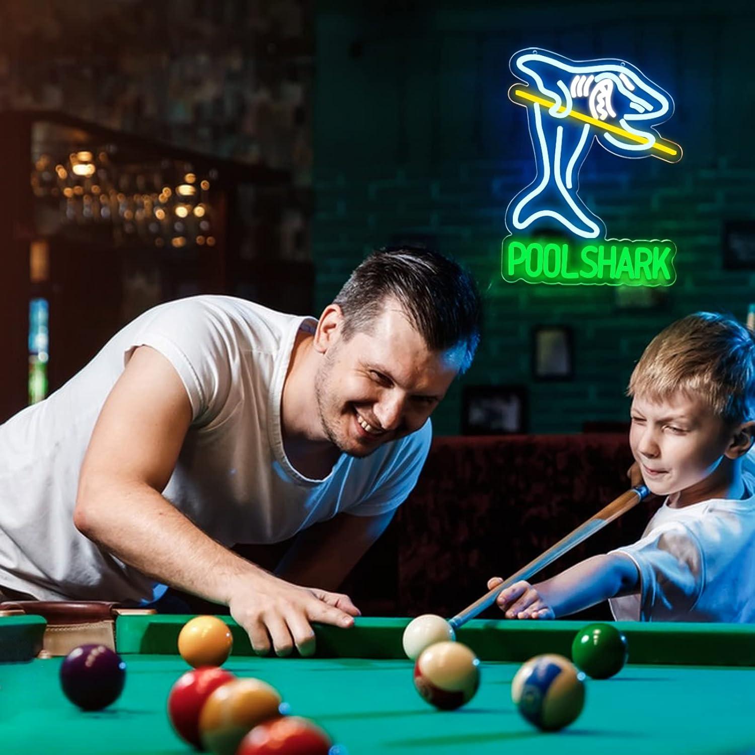 Pool Shark Billiards Neon Sign - Garage Lighting Decor avis et prix