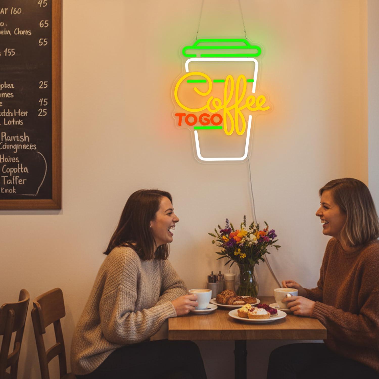 Coffee Neon Sign USB Dimmable  - Lighting Decoration For Home avis et prix