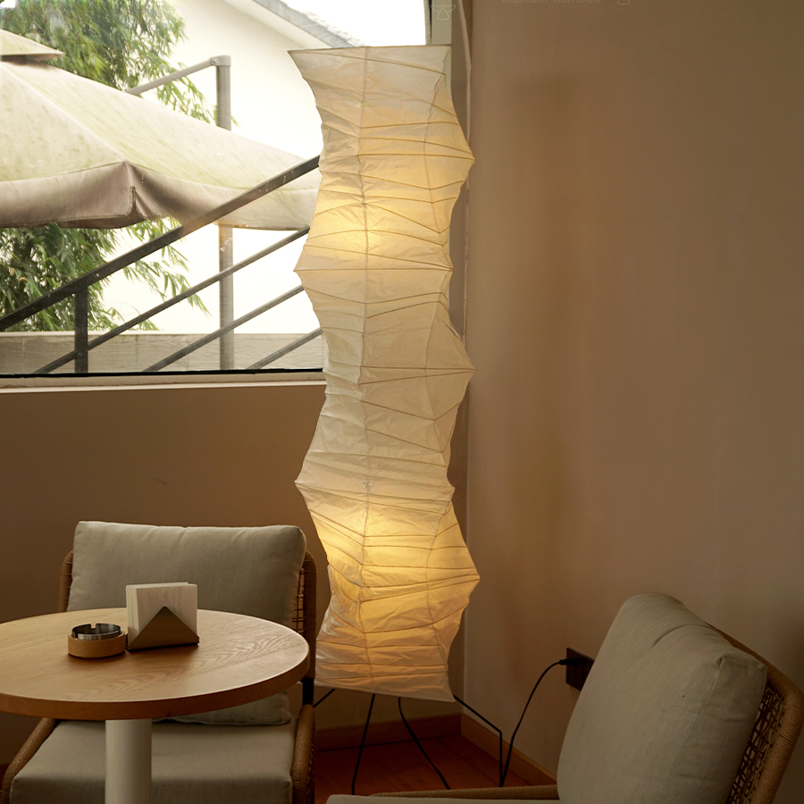Japanese Wabi-sabi Akari Noguc - Floor Lamp Tripod avis et prix