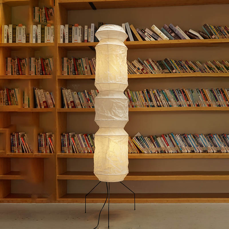 Japanese Wabi-sabi Akari Noguc - Floor Lamp Tripod avis et prix