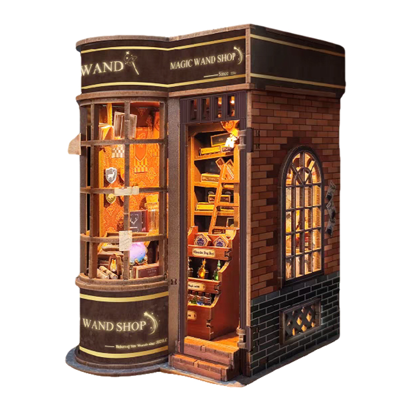 DIY Wooden Book Nook Kit Magic - Lighting Decor Store avis et prix