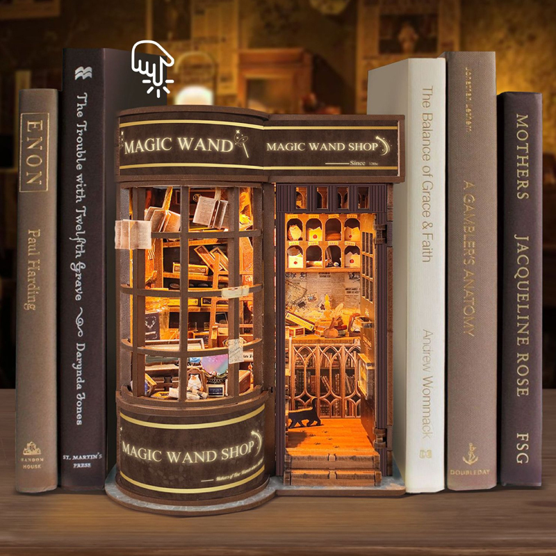 DIY Wooden Book Nook Kit Magic - Lighting Decor Store avis et prix